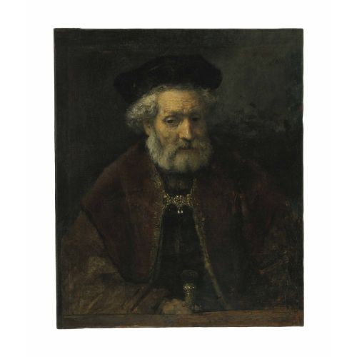 Rembrandt Van Rijn, Attributed To An Old Bearded Man