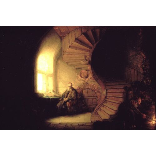 Rembrandt Van Rijn, The Philosopher In Meditation