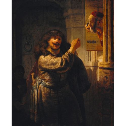 Rembrandt Van Rijn, Samson Threatened His Father In Law