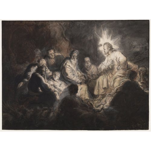 Rembrandt Van Rijn, Jesus And His Disciples Rembrandt Van Rijn, Jesus And His Disciples