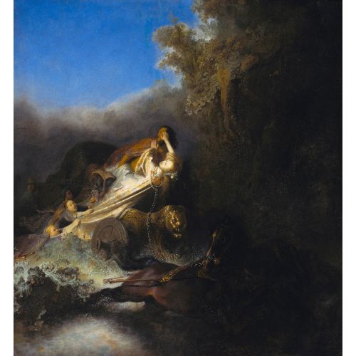 Rembrandt Van Rijn, The Rape Of Proserpine