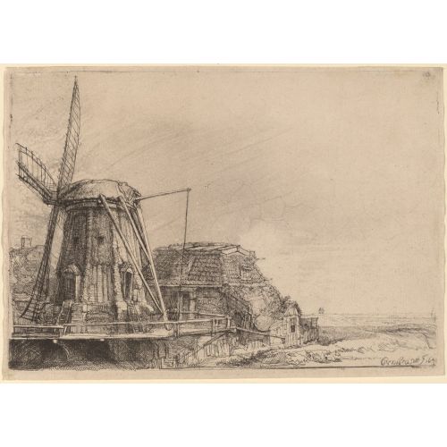 Rembrandt Van Rijn, The Windmill