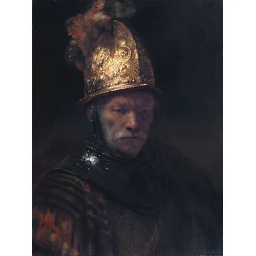 Rembrandt Van Rijn, Altın Kasklı Adam Rembrandt Van Rijn, Altın Kasklı Adam