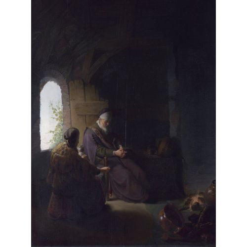 Rembrandt Van Rijn, Meditasyonda Filozof Rembrandt Van Rijn, Meditasyonda Filozof