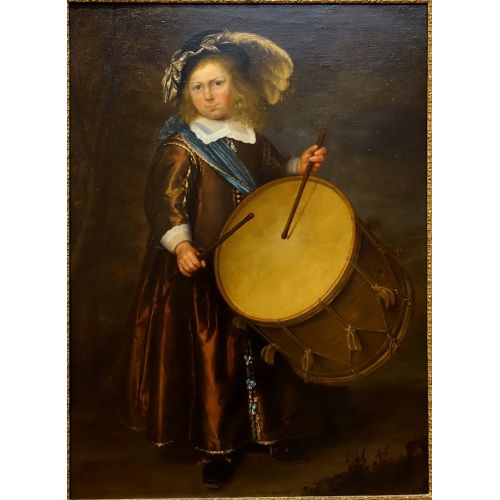 Rembrandt Van Rijn, Child With A Drum School Of Dit