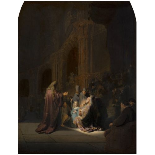 Rembrandt Van Rijn, The Praise Song Of Simeon