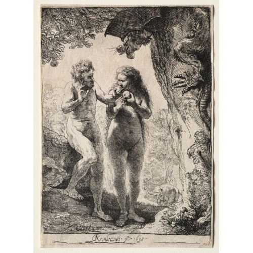 Rembrandt Van Rijn, Adam And Eve