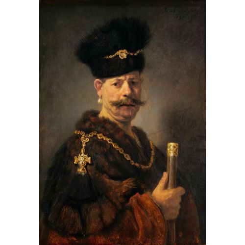 Rembrandt Van Rijn, A Polish Nobleman