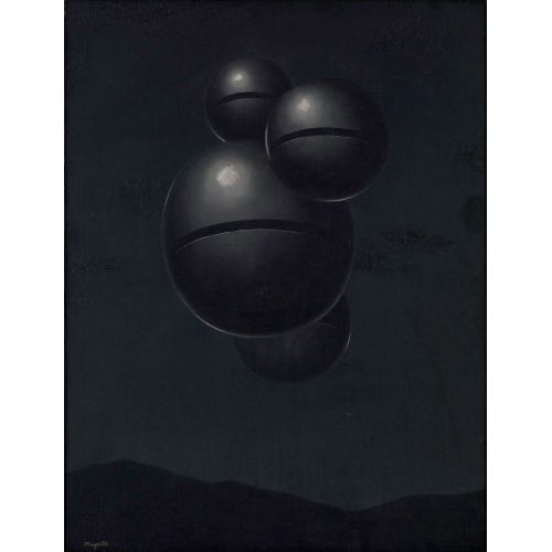 Rene Magritte, Composition On A Sea Shore