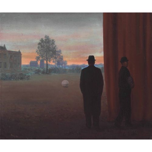 Rene Magritte, La Rencontre Du Plaisir Rene Magritte, La Rencontre Du Plaisir