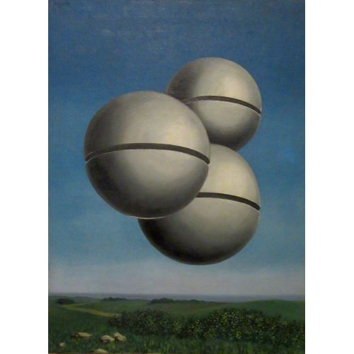 Rene Magritte, The Voice Of Space Surrealism Rene Magritte The Voice Of Space Surrealism Art Movements Canvas, Drawing Paper Prints, Reproduction Oil Painting and High