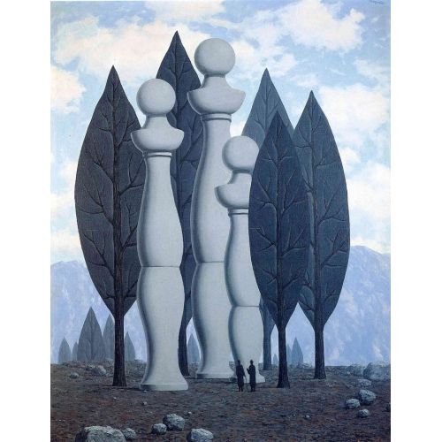 Rene Magritte, The Art Of Conversation Rene Magritte, The Art Of Conversation