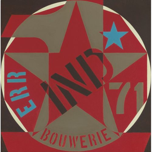 Robert Indiana, Autoportrait Bouwerie