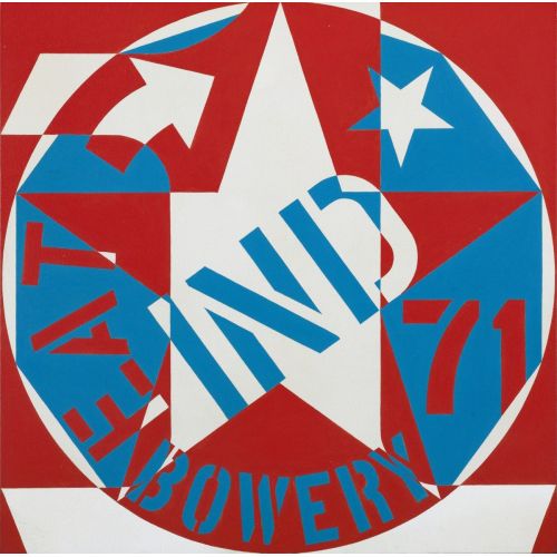 Robert Indiana, Autoportrait Bowery