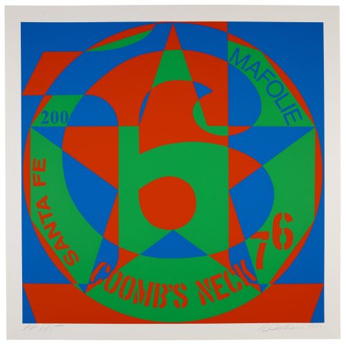 Robert Indiana, Autoportrait Coomb's Neck