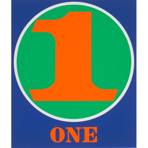 Robert Indiana, One Number