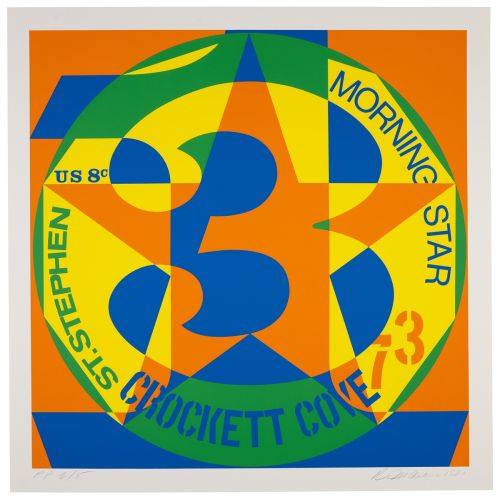Robert Indiana, Autoportrait Crockett Cove
