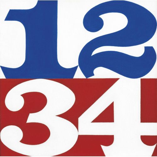 Robert Indiana, One Two Three Four Pop Art Art Movements Robert Indiana, One Two Three Four, Pop Art, can be purchased or