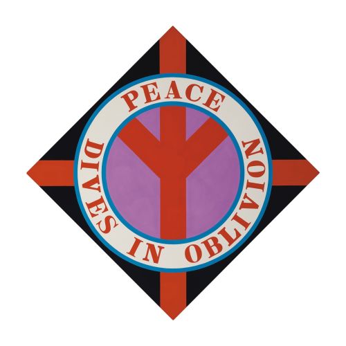 Robert Indiana, Peace Dives In Oblivion