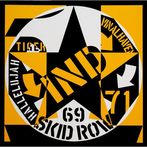 Robert Indiana, 69 Skid Row'da Öz Portre Robert Indiana, 69 Skid Row'da Öz Portre