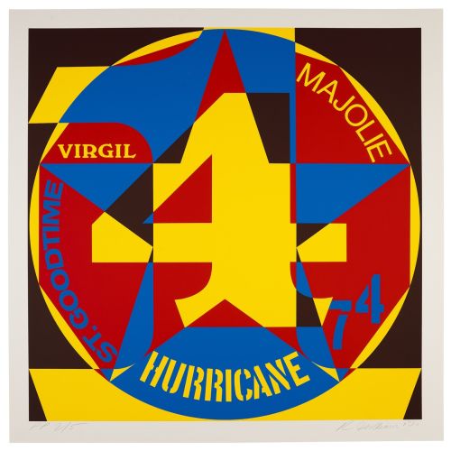 Robert Indiana, Autoportrait Hurricane