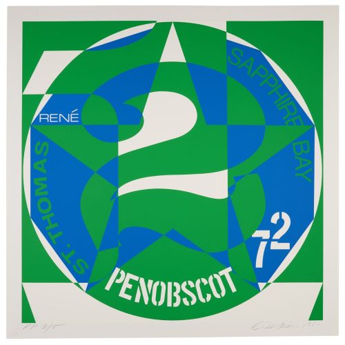 Robert Indiana, Autoportrait Penobscot