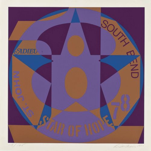Robert Indiana, Autoportrait Star Of Hope
