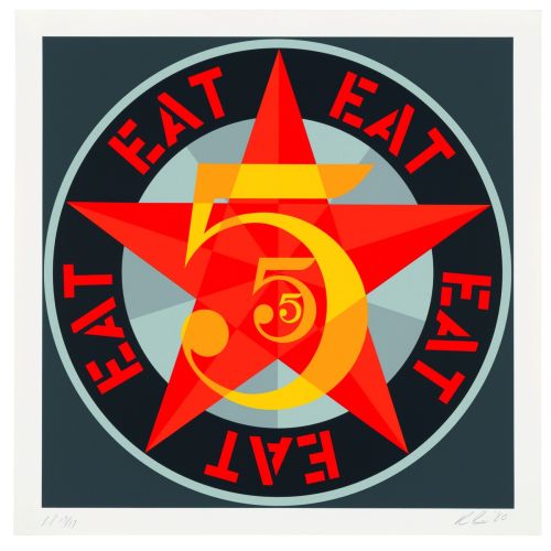 Robert Indiana, Yemek Robert Indiana, Yemek