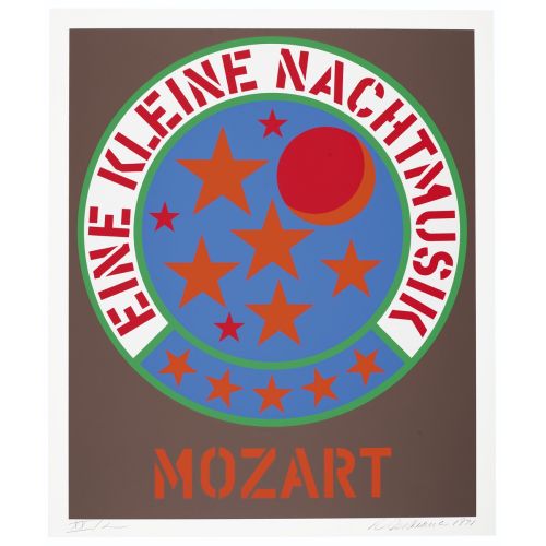 Robert Indiana, Eine Kleine Nachtmusik Mozart