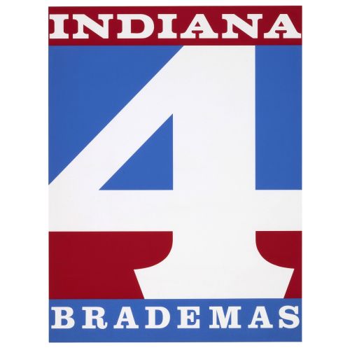Robert Indiana, Indiana Brademas Dört Robert Indiana, Indiana Brademas Dört