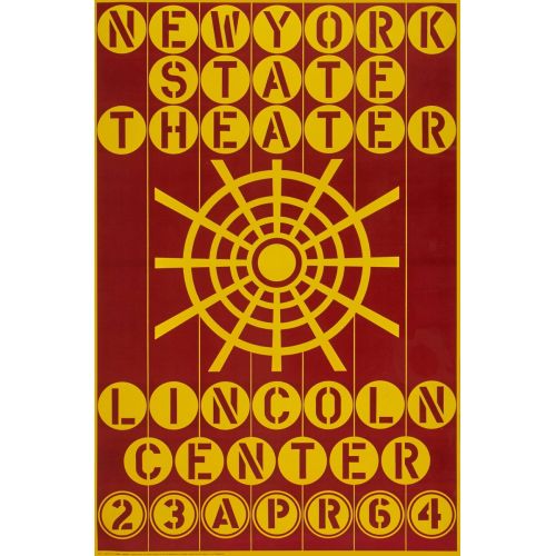 Robert Indiana, Lincoln Merkezi Ny Robert Indiana, Lincoln Merkezi Ny