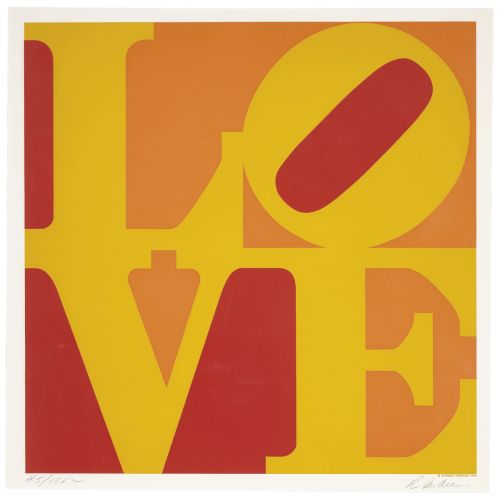 Robert Indiana, Aşk 12 Robert Indiana, Aşk 12