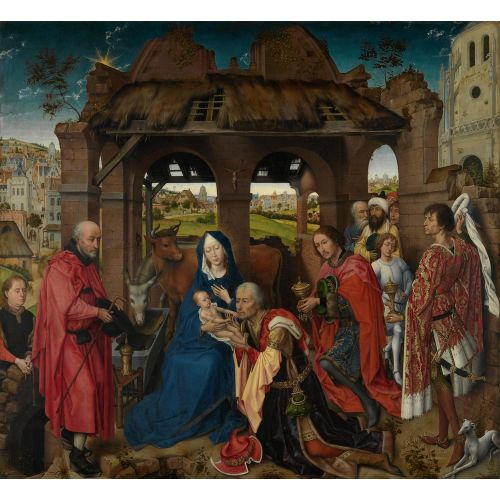 Rogier van der Weyden, Müneccimlerin Hayranlığı Rogier van der Weyden, Müneccimlerin Hayranlığı Gotik Sanat Akımları