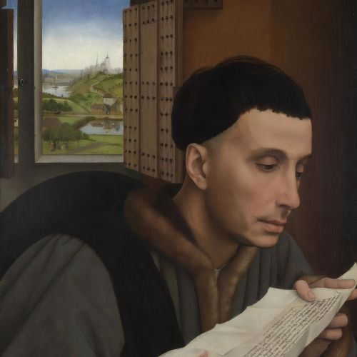 Rogier van der Weyden, Kitap Okuyan Adam Rogier van der Weyden, Kitap Okuyan Adam Gotik Sanat Akımları