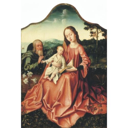 Rogier van der Weyden, Manzarada Kutsal Aile Rogier van der Weyden, Manzarada Kutsal Aile Gotik Sanat Akımları