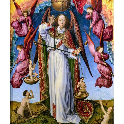 Rogier van der Weyden, Başmelek Mikael Rogier van der Weyden, Başmelek Mikael Gotik Sanat Akımları