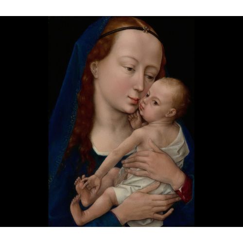 Rogier van der Weyden, Meryem ve Çocuk İsa 3 Rogier van der Weyden, Meryem ve Çocuk İsa 3 Gotik Sanat Akımları