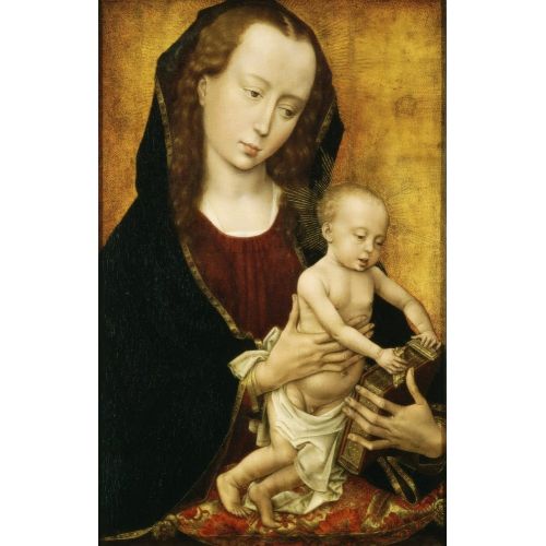 Rogier van der Weyden, Meryem ve Çocuk İsa 4 Rogier van der Weyden, Meryem ve Çocuk İsa 4 Gotik Sanat Akımları