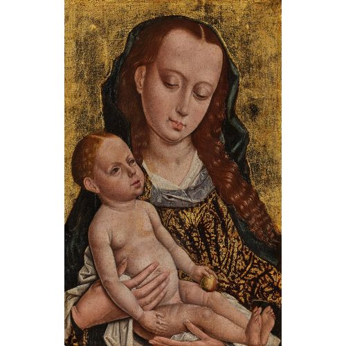 Rogier van der Weyden, Meryem ve Çocuk İsa 10 Rogier van der Weyden, Meryem ve Çocuk İsa 10 Gotik Sanat Akımları
