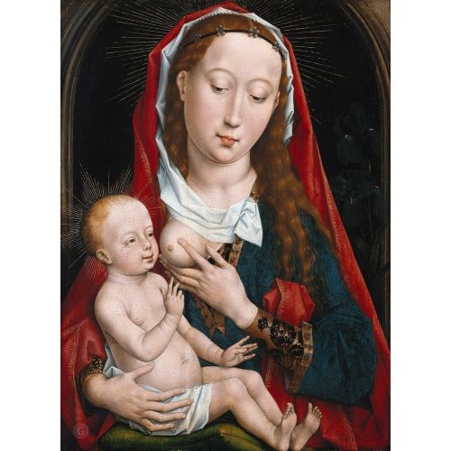 Rogier van der Weyden, Meryem ve Çocuk İsa 20 Rogier van der Weyden, Meryem ve Çocuk İsa 20 Gotik Sanat Akımları
