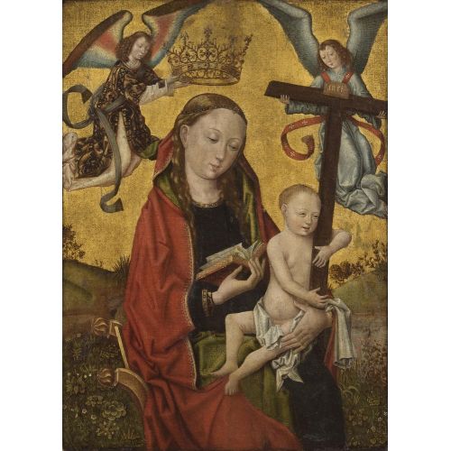 Rogier van der Weyden, Haç Tutan Meryem ve Çocuk İsa Rogier van der Weyden, Haç Tutan Meryem ve Çocuk İsa Gotik Sanat Akımları