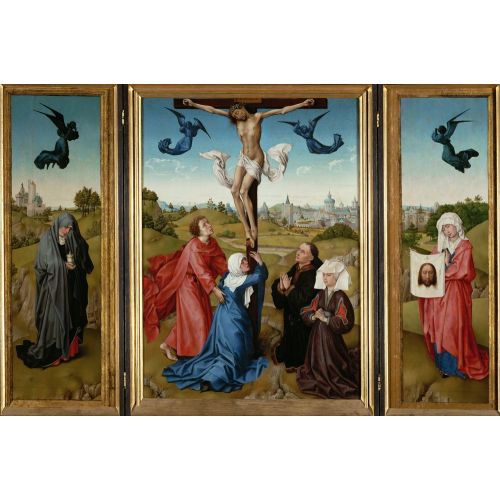Rogier van der Weyden, Çarmıha Geriliş Triptiği Rogier van der Weyden, Çarmıha Geriliş Triptiği Gotik Sanat Akımları