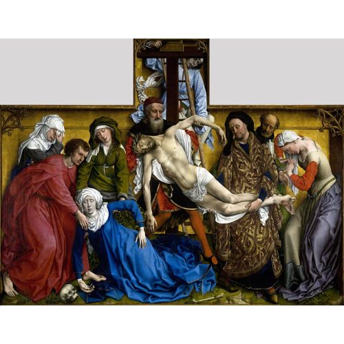 Rogier van der Weyden, Çarmıhtan İndiriliş Rogier van der Weyden, Çarmıhtan İndiriliş Gotik Sanat Akımları