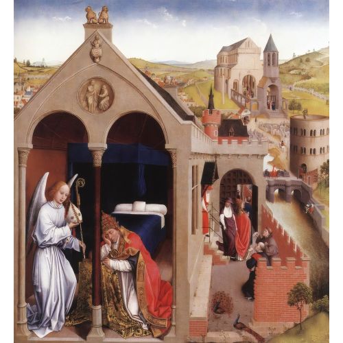 Rogier van der Weyden, Papa Sergius'un Rüyası Rogier van der Weyden, Papa Sergius'un Rüyası Gotik Sanat Akımları