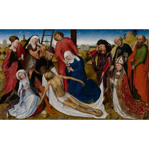Rogier van der Weyden, İsa'ya Yakılan Ağıt Rogier van der Weyden, İsa'ya Yakılan Ağıt Gotik Sanat Akımları