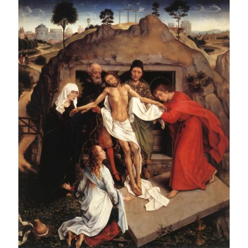Rogier van der Weyden, Lamentation of Christ Rogier van der Weyden, Lamentation of Christ Gothic Art Movements