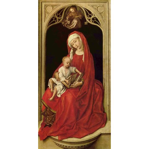 Rogier van der Weyden, Madonna ve Çocuk İsa 2 Rogier van der Weyden, Madonna ve Çocuk İsa 2 Gotik Sanat Akımları