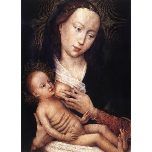 Rogier van der Weyden, Madonna ve Çocuk İsa 4 Rogier van der Weyden, Madonna ve Çocuk İsa 4 Gotik Sanat Akımları
