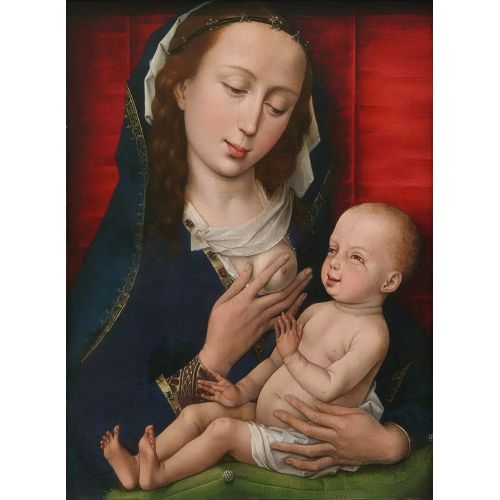 Rogier van der Weyden, Madonna ve Çocuk İsa 5 Rogier van der Weyden, Madonna ve Çocuk İsa 5 Gotik Sanat Akımları