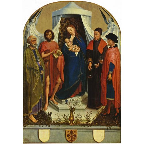 Rogier van der Weyden, Medici Madonnası Rogier van der Weyden, Medici Madonnası Gotik Sanat Akımları